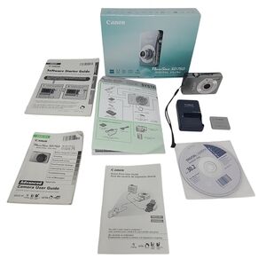 Canon PowerShot SD750 7.1MP Digital ELPH Camera Silver